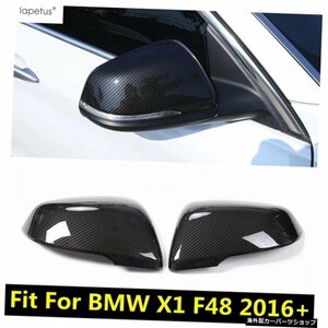 BMWX1F48のアクセサリー201620172018 2019 2020 2021サイドドアリアビューミラープロテクションシェルカバーハウジングカバーキットトリム