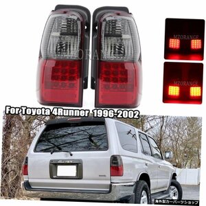 TOYOTA 4RUNNER 1996-2002用LEDテールライト2個駆動ブレーキ警告フォグランプウインカーランプカーアクセサリー 2pcs LED Tail Light For