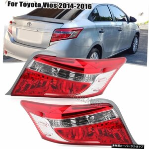 Toyota Vios 2014 20152016リアウインカーブレーキフォグランプ警告バンパーライトカーアクセサリー用カーテールライト Car Tail Light Fo