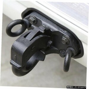 トヨタプラドfj150lc1502010 2011 2012 2013 2014 2015 2016 2017 2018 2019 2020 Modified stainless steel black tow hook for Toyota