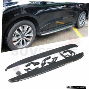 アキュラMDX2014-2020アルミニウム製左右ランニングボードのサイドステップフィットNerfbar Side step Fit for Acura MDX 2014-2020 alumi