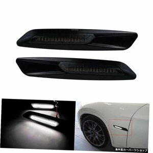 BMW3シリーズE90E91E92 E932005-2013キャンバス用白色LEDサイドリピーターライト White LED Side Repeaters Light For BMW 3 Series E90 E