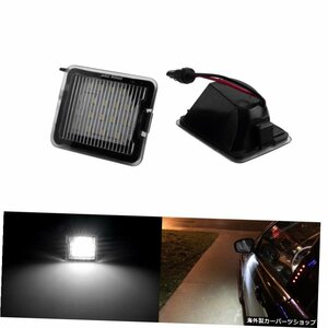 フォードフォーカス用白色LEDサイドミラーパドルライトKugaIII III Galaxy Mondeo IV S-Max White LED Side Mirror Puddle Lights For Fo