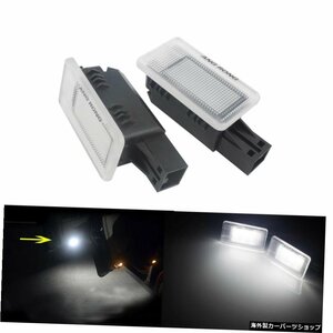 ANGRONG 2x LED Footwell Courtesy Door Side Light For Volvo V70 XC70 XC60 V60 V40 S60 S80 White ANGRONG 2x LED Footwell Courtesy