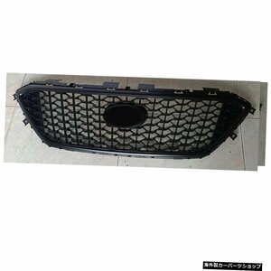 カーボンファイバーテクスチャーフロントグリルグリルフィットヒュンダイSONATA9Nine 15-16 1PC carbon fiber texture Front Grill Grill