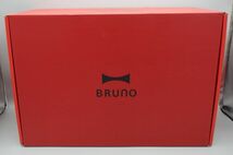 ●【美品】 BRUNO コンパクト ホットプレート BOE021　RD ブルーノ 調理 家電 ホーム家電_画像1