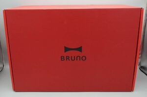 ●【美品】 BRUNO コンパクト ホットプレート BOE021　RD ブルーノ 調理 家電 ホーム家電