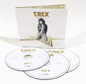 【送料無料！】新品未開封品！T. Rex T.レックス「Gold」輸入盤 紙ジャケットCD3枚組 2019年盤