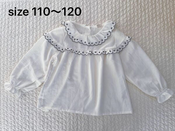 韓国 子供服 シャツ ブラウス インナー 110 120