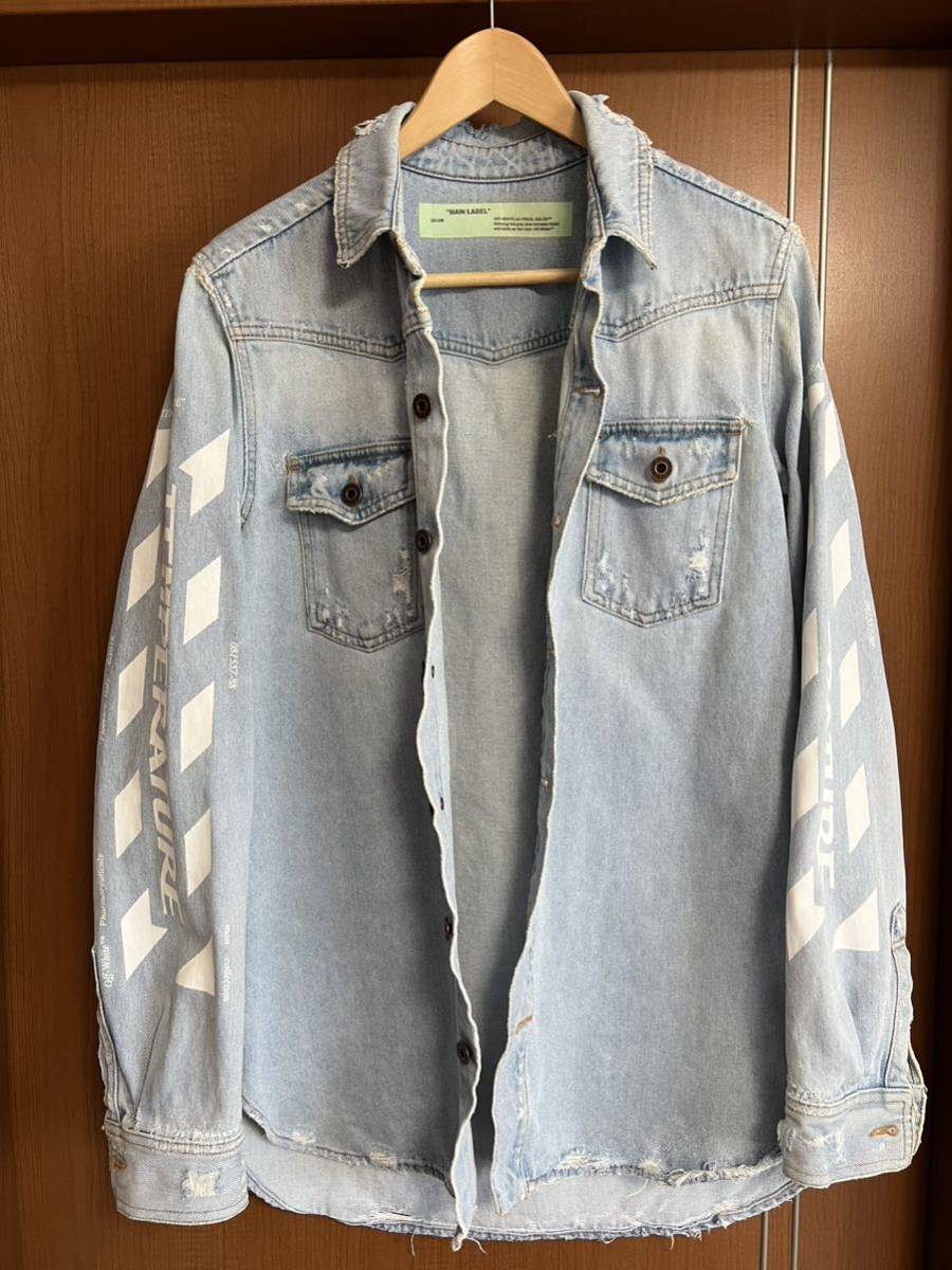 ヤフオク! -off-white(オフホワイト) デニムシャツの中古品・新品・未 ...