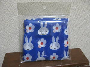  Miffy miffy*... eko-bag sack blue . flower unused 