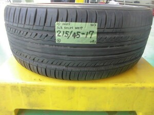 5) 3605d クムホ SOLUS KH17 215/45R17 1本 2011年製 静岡県 湖西市