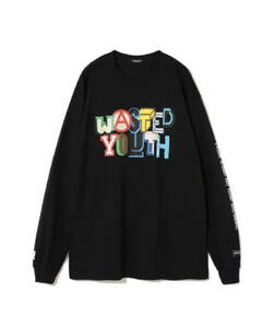 UNDERCOVER × VERDY Wasted Youth L/S Tシャツ BLACK XL＊アンダーカバー ロンT Girls Don't Cry HUMAN MADE LAST ORGY 2