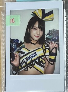 16　水嶋那奈　直筆サイン入りチェキ　チアガール　プレステージ　セクシー女優