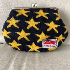 X-GIRL がま口ポーチ