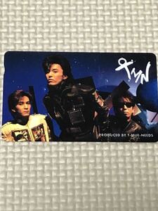 [ unused ] telephone card TMN TM network Komuro Tetsuya 