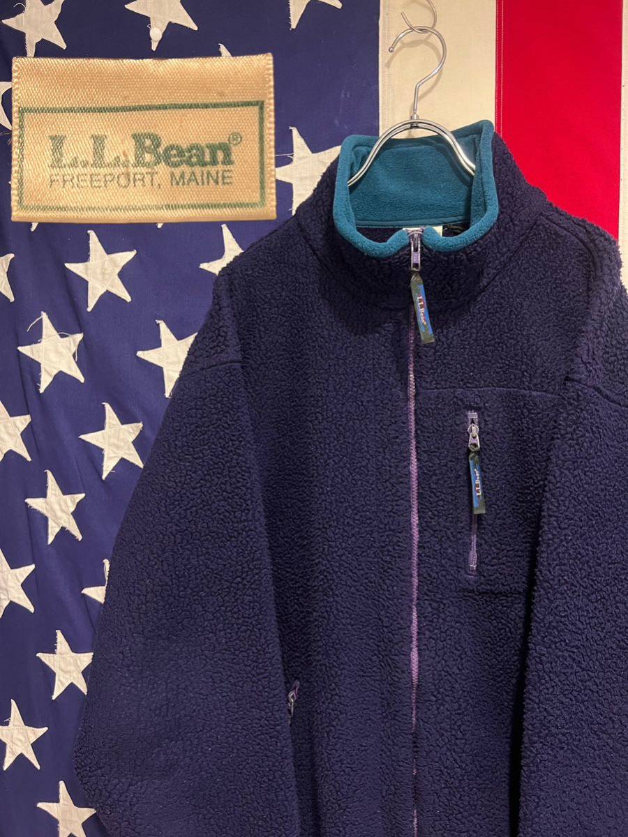 L.L.Bean エルエルビーン 80s 90s USA製 フリースジャケット ...