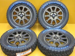 新品 ホイールタイヤ 4本 165/60R15 2022年製 マッドクロス レンジャー ラジアル タイヤ トーヨー オープンカントリーRT