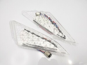 マジェスティ250/C SG03J ブラストマニア LED フロントウィンカー クリアレンズ 「ワケ有」 D849G0841