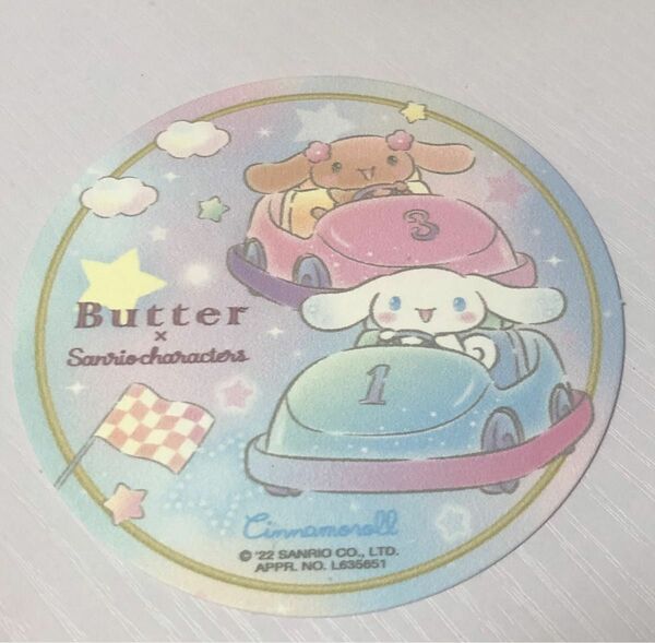 Butter × サンリオ シナモン コースター