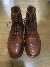 Trickers stow maron antique UK8 ストウ マロン アンティーク トリッカーズ　カントリーブーツ_画像1