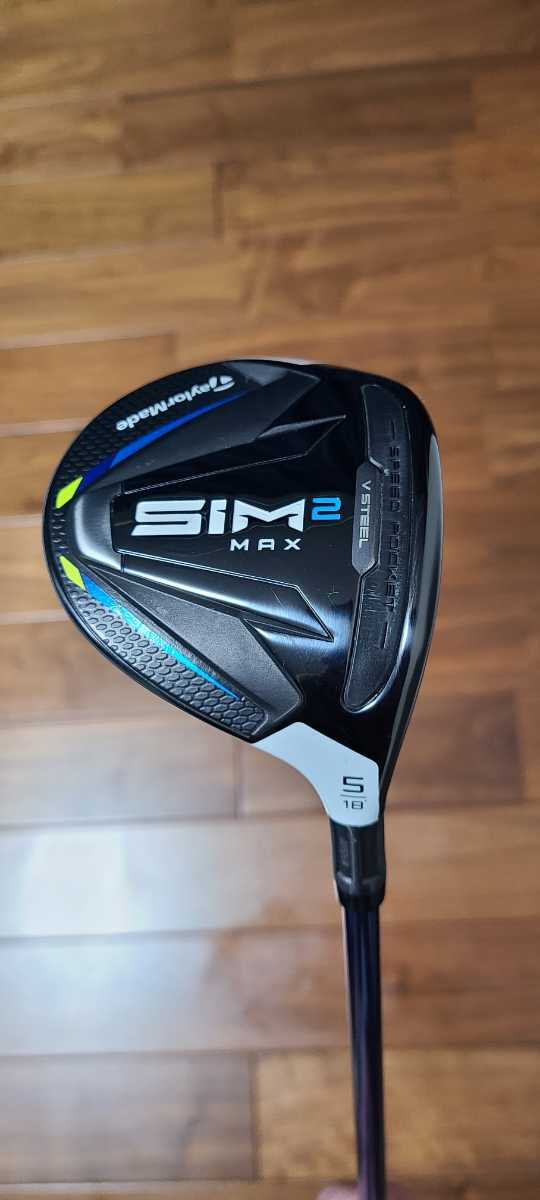 テーラーメイド SIM2 MAX フェアウェイウッド #5 [Tour AD HD-6