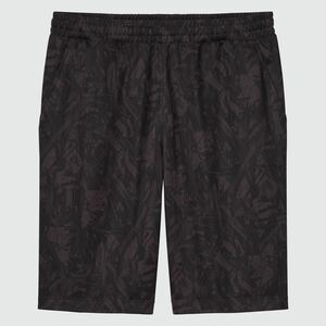 ☆ New Uniqlo Dry Ex Print Shorts Meguru Yamaguchi Collaboration S Black Air Rhythm Uniqlo Compression Compression