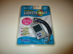  new goods unopened goods super [ light ]. puzzle laitsu out key chain TOMY