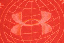アンダーアーマー UNDER ARMOUR UA ライバルフリース クルー アルママイタ トレーナー 刺繍 Mサイズ 中古_画像4