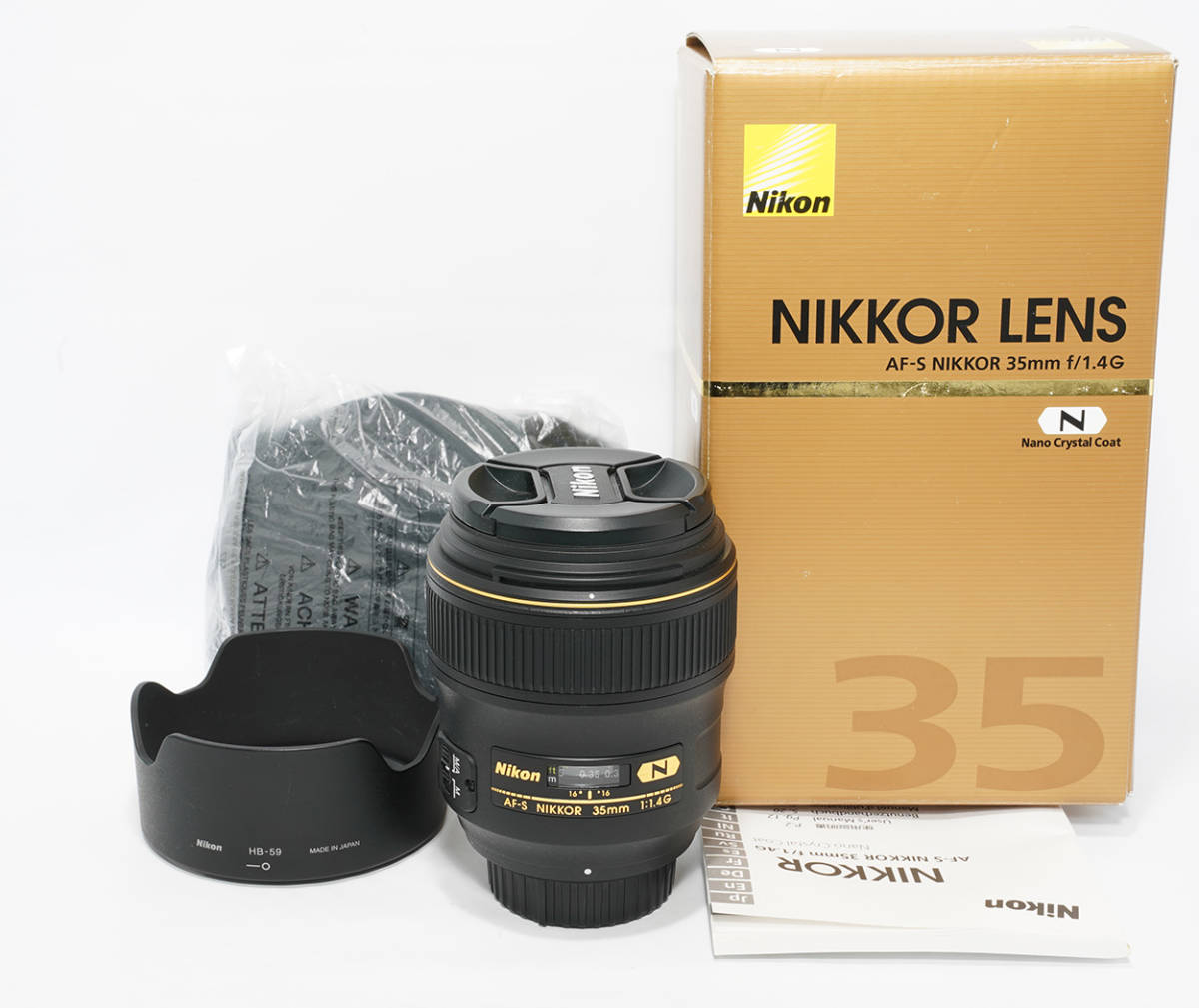 カメラ デジタルカメラ ニコン AF-S NIKKOR 35mm f/1.4G オークション比較 - 価格.com