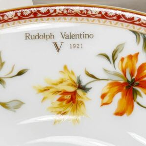 (送料無料)新品未使用品 日本製 Rudolph Valentino ルドルフ・ヴァレンチノ 洋食器 カレー皿 スープ皿 × 5客組 ☆サイズ 直径 約21.3㎝の画像3