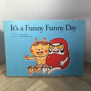 101y●英語絵本 だるまちゃんとかみなりちゃん It’s a Funny Funny Day 加古里子 東京イングリッシュセンター ラボ教育センター