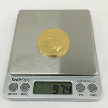 【BABA3056】K24　純金 干支メダル 戌　総重量97.4g_画像6