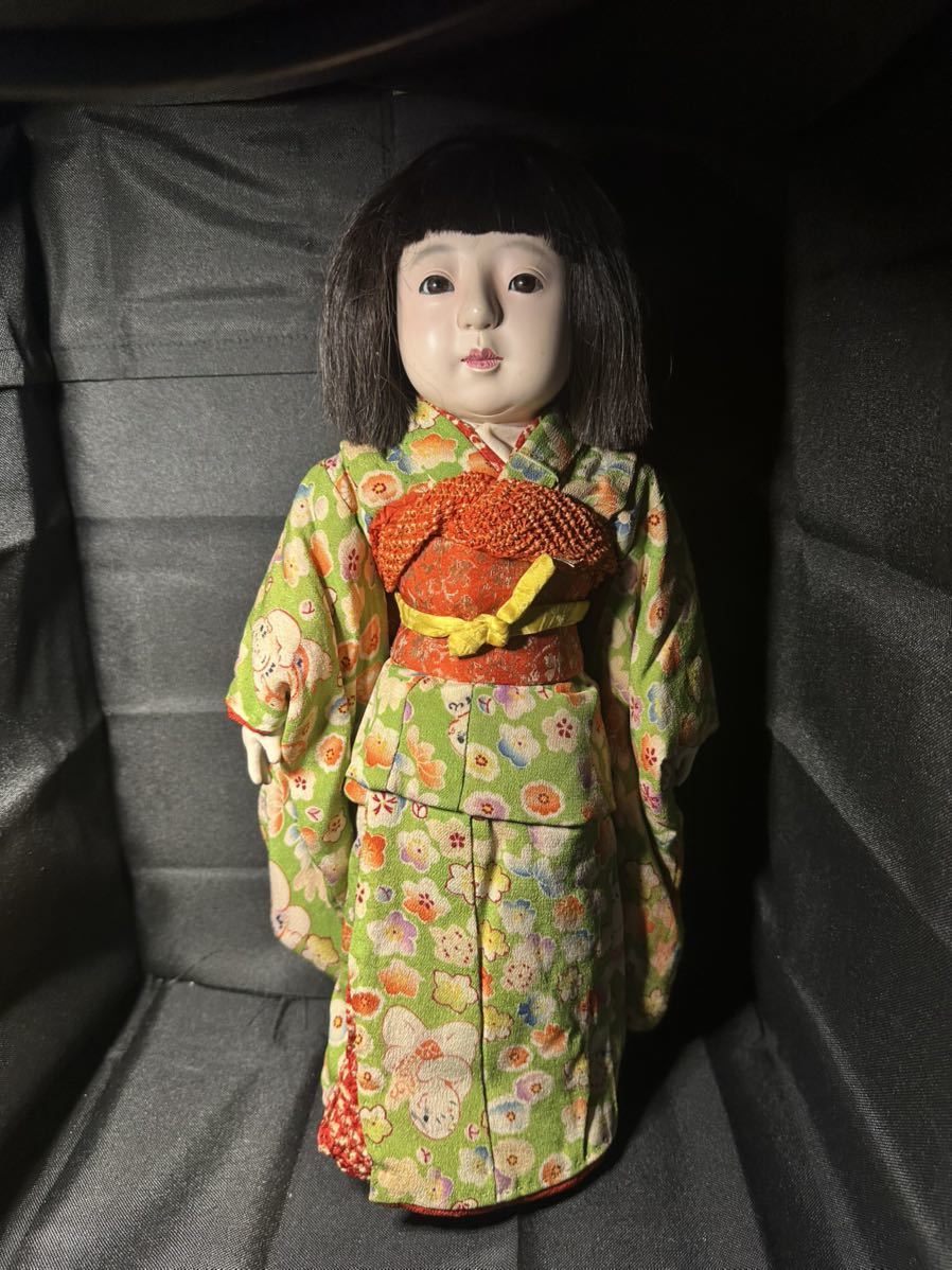 宅配 市松人形 40cm アンティーク レトロ 日本人形 asakusa.sub.jp