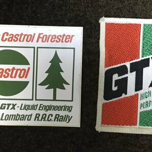 【英国RACラリー】『プレスカード + カストロールステッカー + GTXワッペン』LOMBARD RAC RALLY (1981年) WRCの画像4