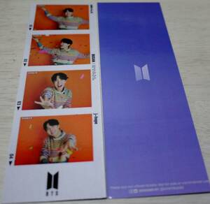 BTS　釜山コン　BUSAN　ブックマーク　「J-HOPE」　Yet to Come　防弾少年団　新品　しおり　ホビ　ホソク