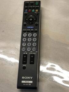 SONY RM-JD017 テレビリモコン ジャンク扱い レタパック