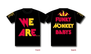 ファンキーモンキーベイビーズ　FUNKY MONKEY BABYS　グッズ　黒　2013ツアーＴシャツ