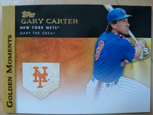 ★インサート GARY CARTER TOPPS 2012 MLB メジャーリーグ GOLDEN MOMENTS HOF ゲイリー カーター NEW YORK METS ニューヨーク メッツ