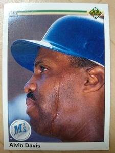 ★来日外国人 デービス 近鉄 バファローズ ALVIN DAVIS UPPER DECK 1990 #364 MLB シアトル マリナーズ SEATTLE MARINERS UD アルビン