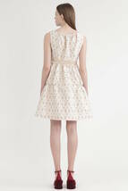 ジル★完売★JILLSTUART White★ジェイミーフラワードットジャガードドレス★ワンピ★新品_画像2