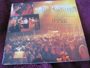 輸入美品 Fabrizio De Andre - In Concerto (Arrangiamenti PFM)Vol. 1 ファブリツィオ・デ・アンドレ&PFM