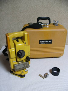 *top navy blue Total station GTS-320FⅡ secondhand goods *