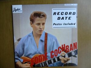 [LP] エディ・コクラン 「Eddie Cochran　/ Record Date 」　ロカビリー　[ポスター付]