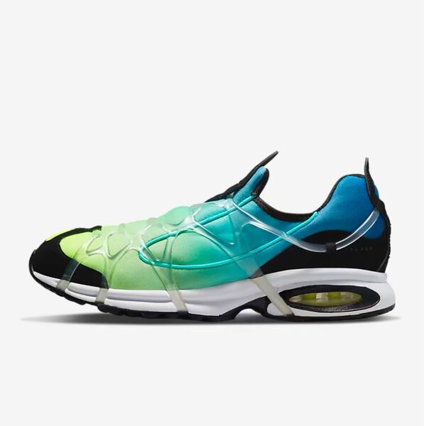 27.5cm ナイキ エア クニキ SE フィットネスシューズ ランキングシューズ 青ブルー緑グリーンNIKE