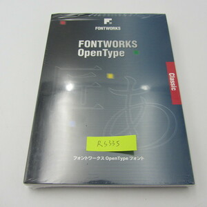 NA-217* used /FontWorks OpenType Classic font Works OpenType font /FOT- Greco Std-M/macintosh/mac os /CD unopened goods 