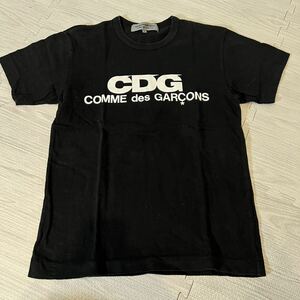 【即決】COMME des GARCONS CDG　コムデギャルソン　Sサイズ Tシャツ 半袖Tシャツ 黒 ブラック