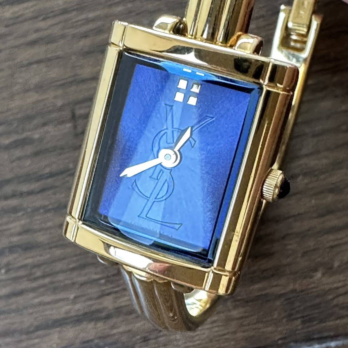 イヴ サンローラン YVES SAINT LAURENT レディース 腕時計 ブラック 黒