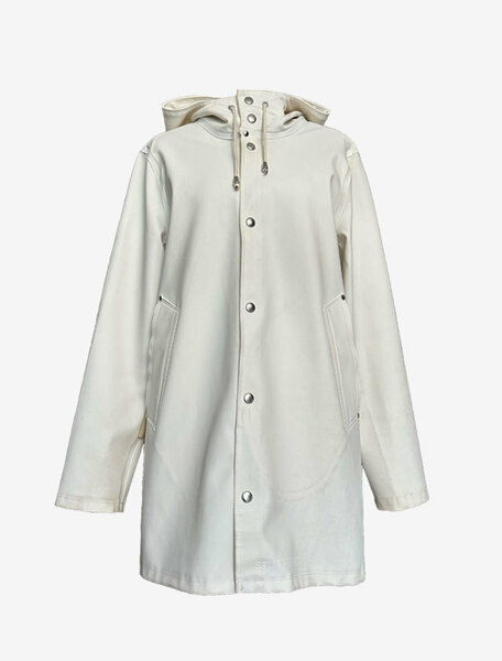 STUTTERHEIM ストゥッテルハイム ホワイト レインコート 定番モデル STOCKHOLM ユニセックス