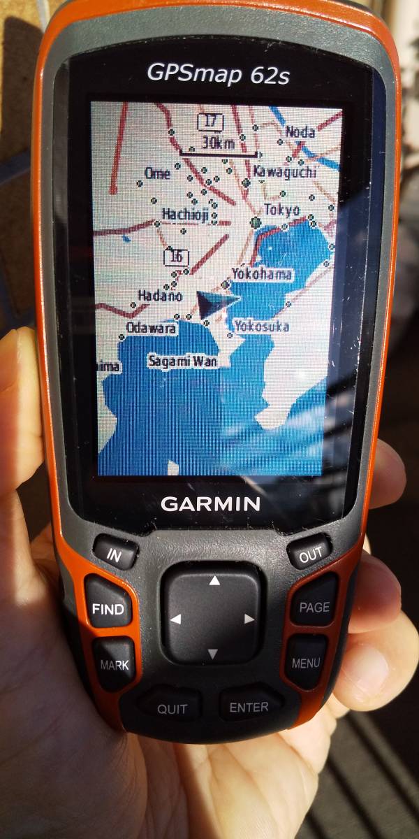 GARMIN ガーミン GPS MAP62S 海外版 み(中古/送料無料)のヤフオク落札情報